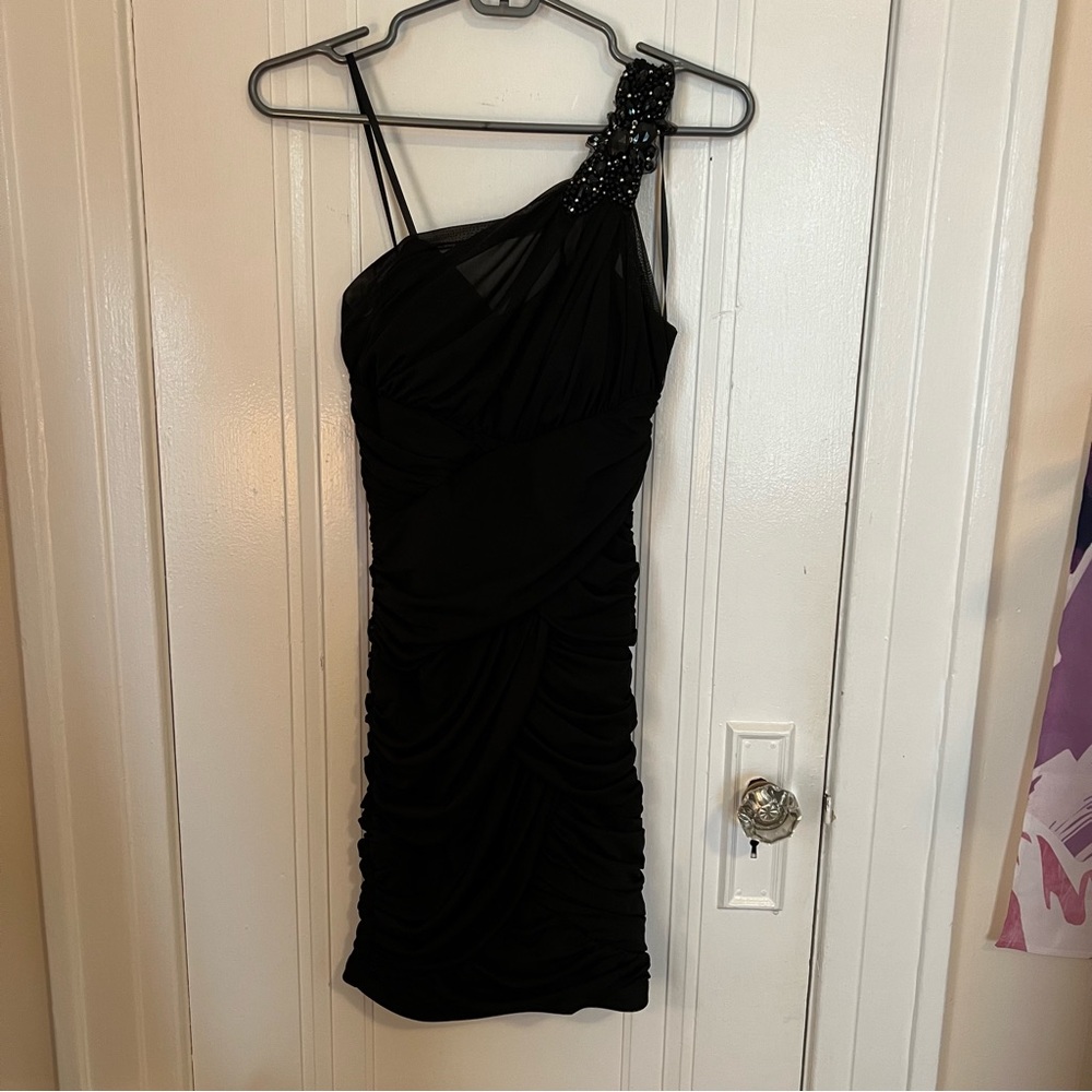City Triangles Ruched Bodycon Dress